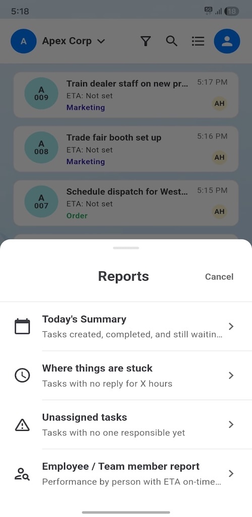 Reports