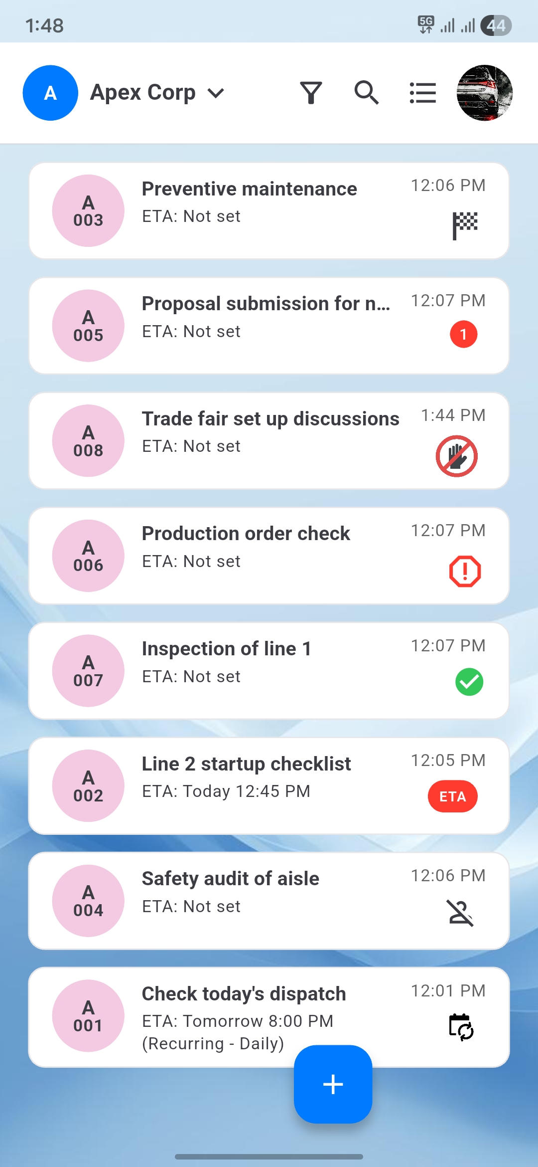 HuaKya app screen