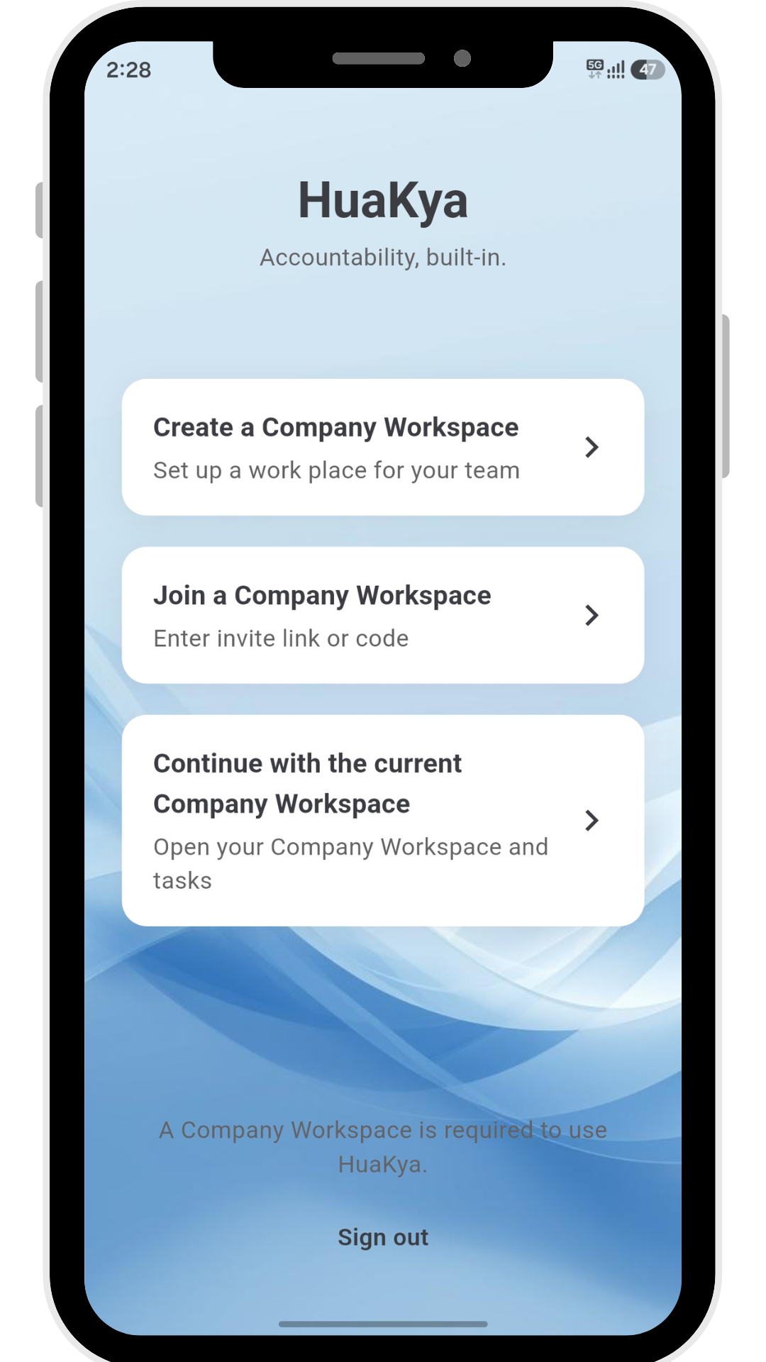 HuaKya — app screen 15