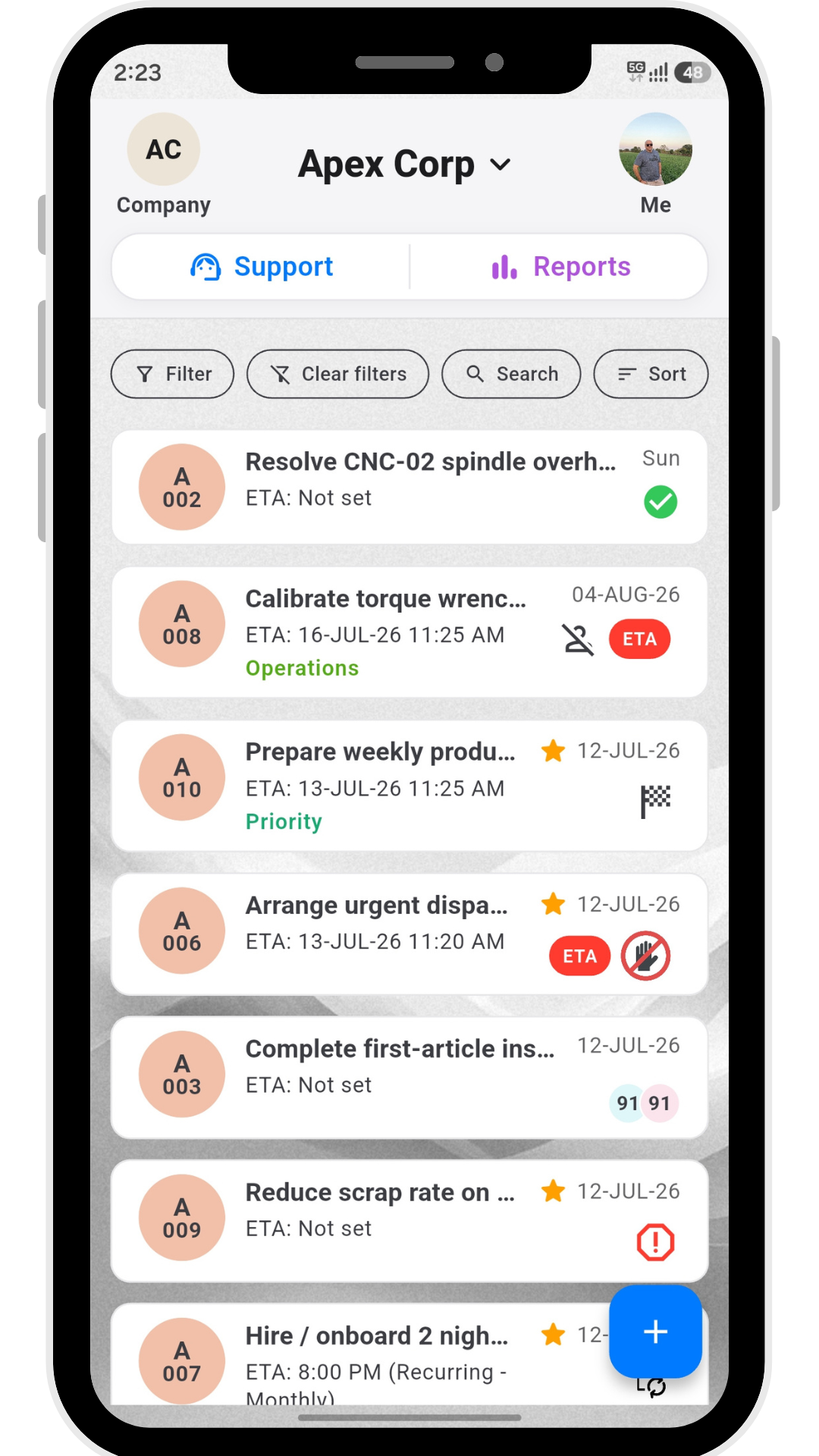 HuaKya task list